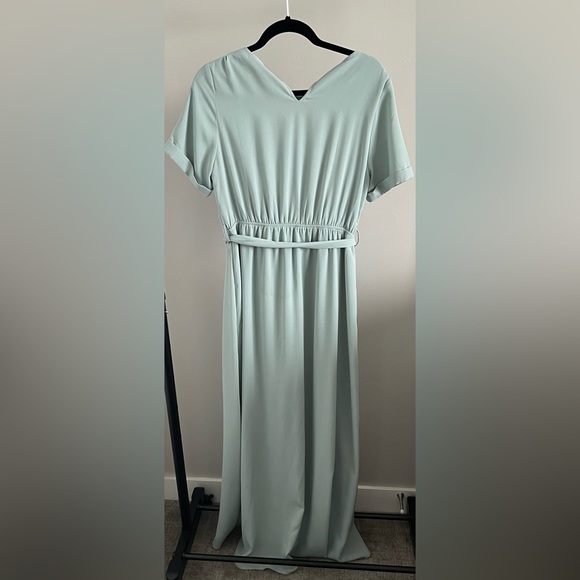 Stevie Hender Bridesmaid Dress | Size L | Sage Green - Picture 3 of 3
